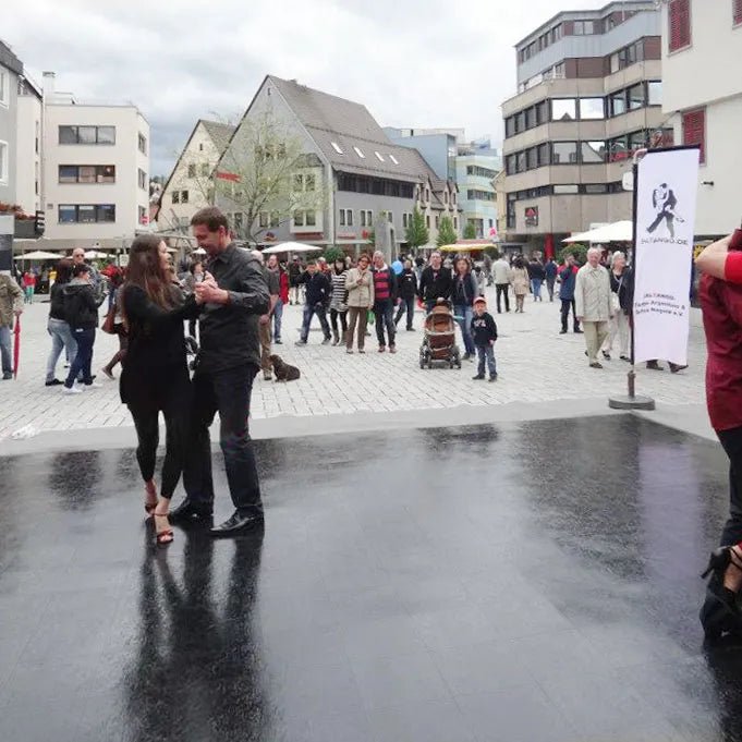 Black Dance Floor Rental (9ft x 9ft - 21ft x 21ft)