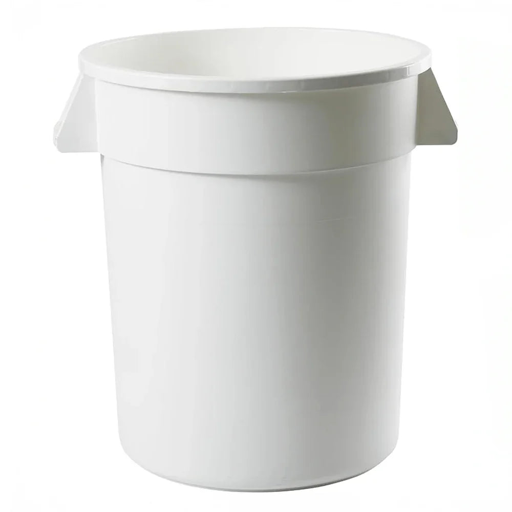 Large White Trash Can