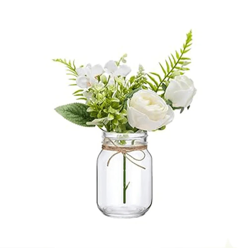 Mason Jar Flower Centerpiece