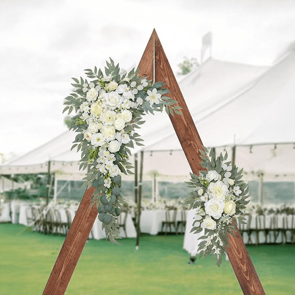 White Wedding Floral Set