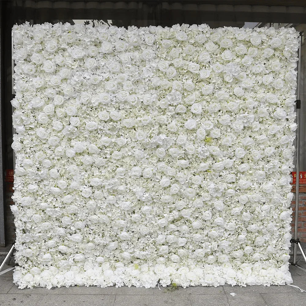 White Flower Wall