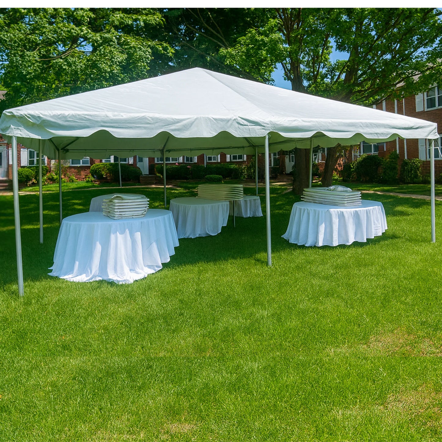 30' x 30' Frame Tent (Seats 75)