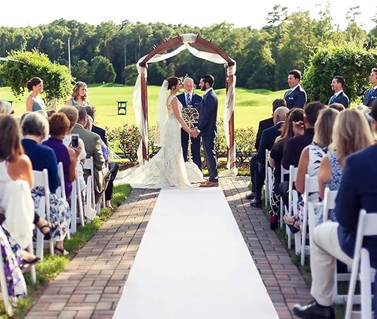 White Aisle Floor Runner