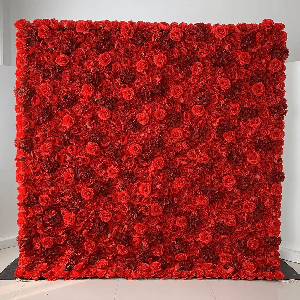 Red Flower Wall